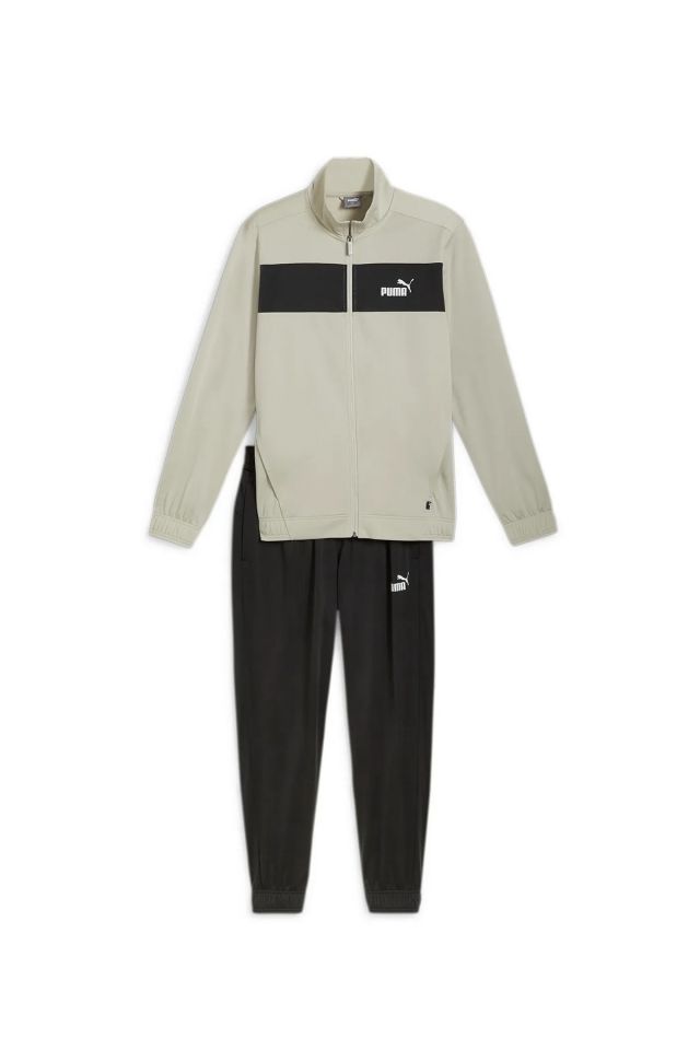Puma Poly Suit Sportstyle Erkek Eşofman Takımı Bej 67742768