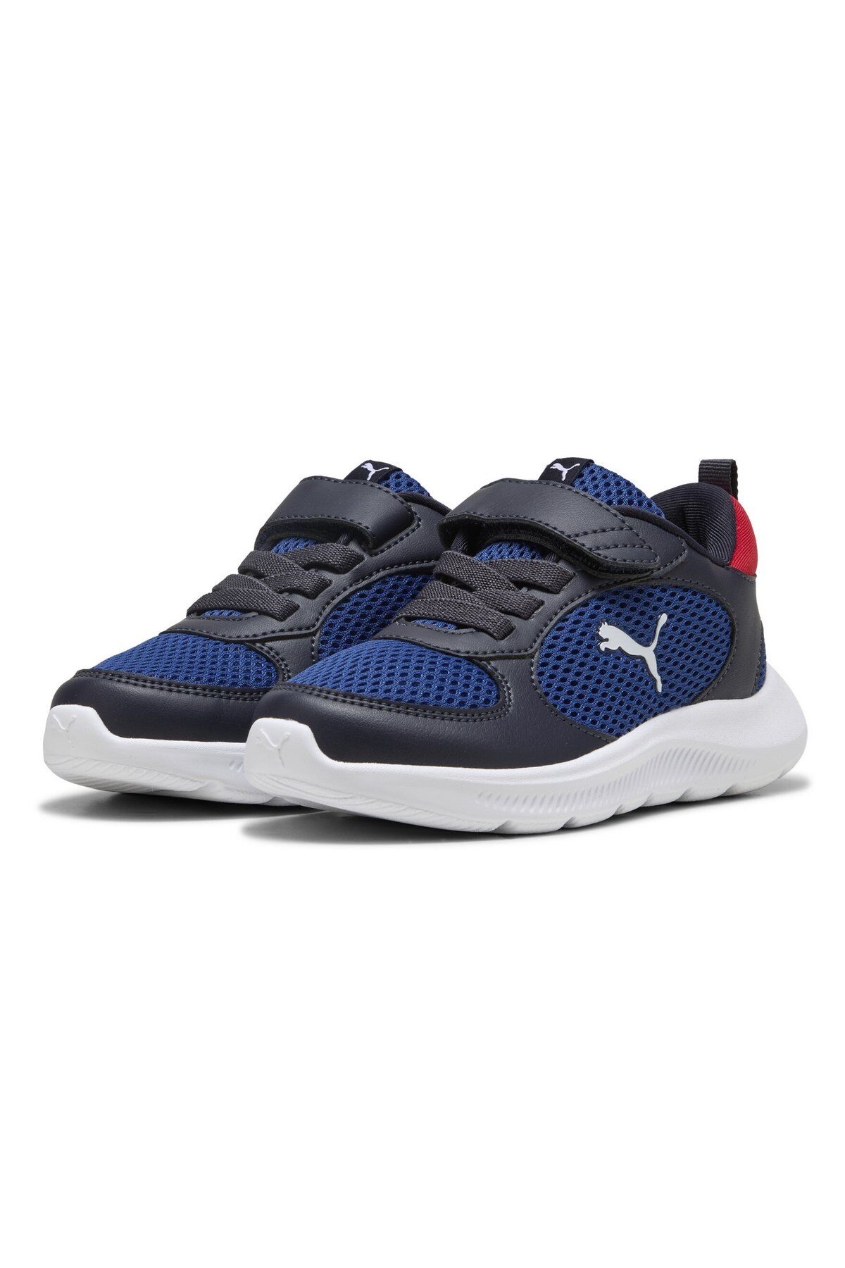 Puma Fun Racer 2 AC+ PS Unisex Çocuk Spor Ayakkabı Siyah/Mavi 40058001