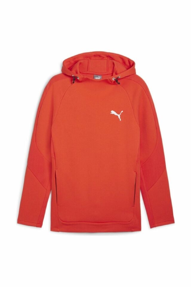 Puma Evostripe Hoodie Erkek Sportstyle Sweatshirt Turuncu 68169918