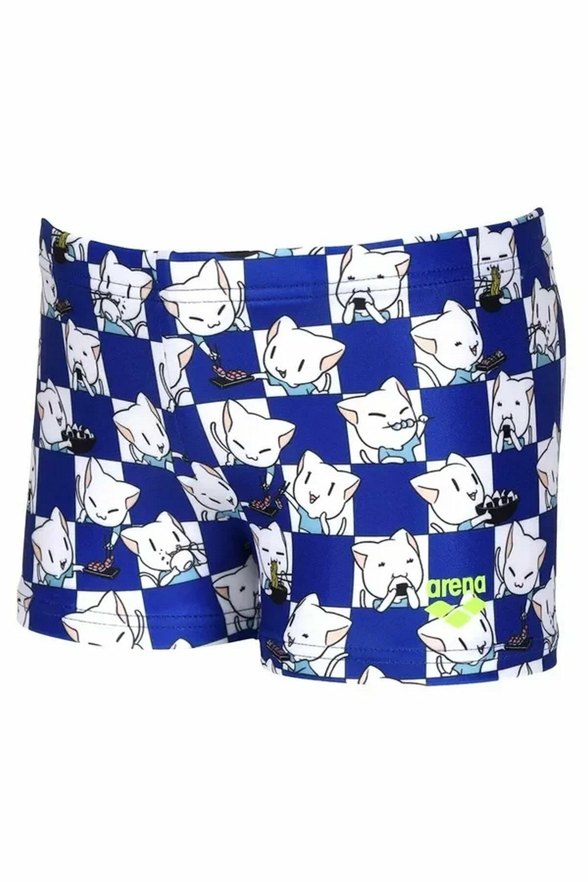 Arena Kids Boy's Arena Friends Swim Short Allover Royal Multi Erkek Çocuk Mayo 005161720 6-7