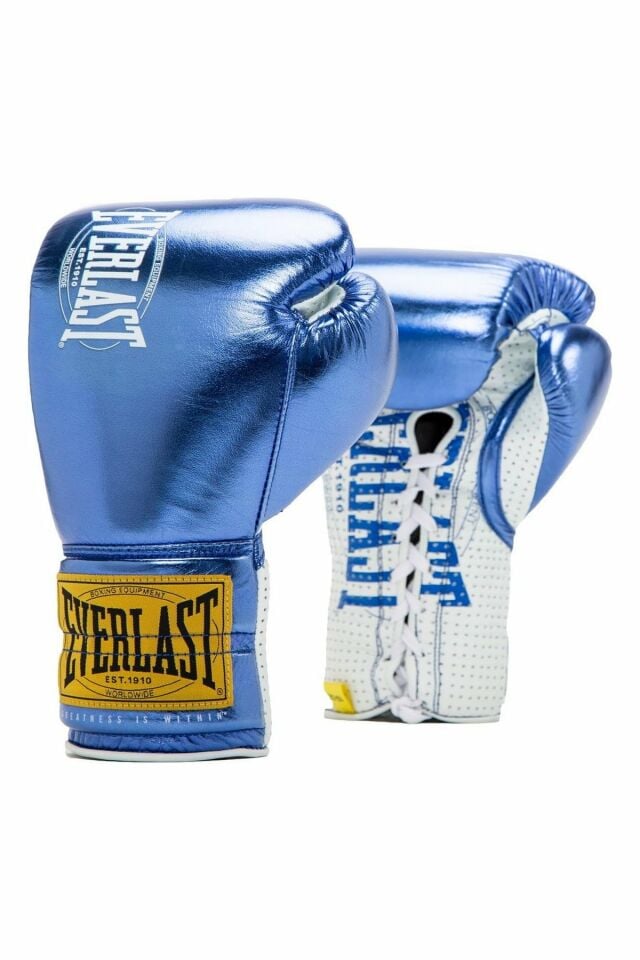 Everlast 891271-70-5 Classic 1910 Fight Gloves Boks Eldiveni Mavi 10 Oz