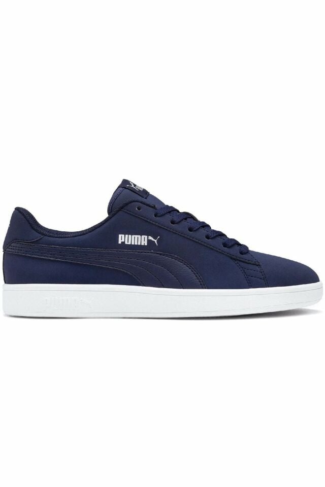 Puma Smash V2 Buck Peacot Puma-Silver Puma-White Erkek Spor Ayakkabı Lacivert 36516015 41