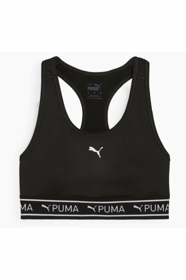 Puma 4 Keeps Elastic Bra P Bayan Tek Üst Bra Siyah 52531951 M