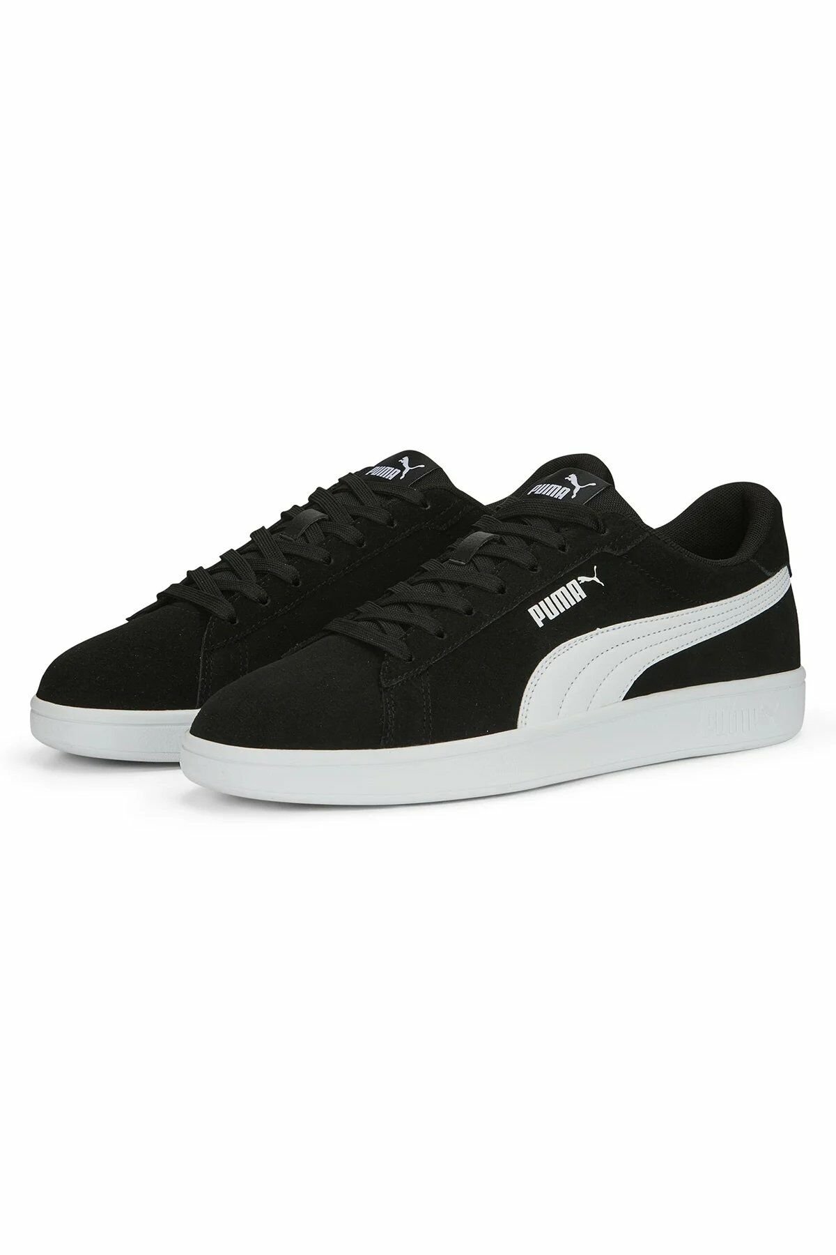 Puma Smash 3.0 Puma-Black Puma-White Erkek Spor Ayakkabı Siyah 39098401