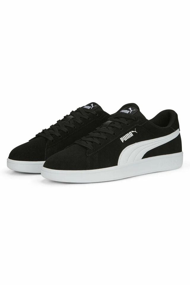 Puma Smash 3.0 Puma-Black Puma-White Erkek Spor Ayakkabı Siyah 39098401