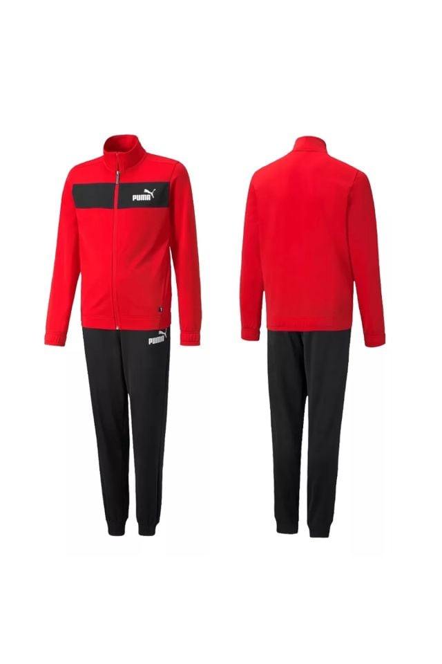 Puma Poly Suit Sportstyle Erkek Eşofman Takımı Kırmızı 67742711