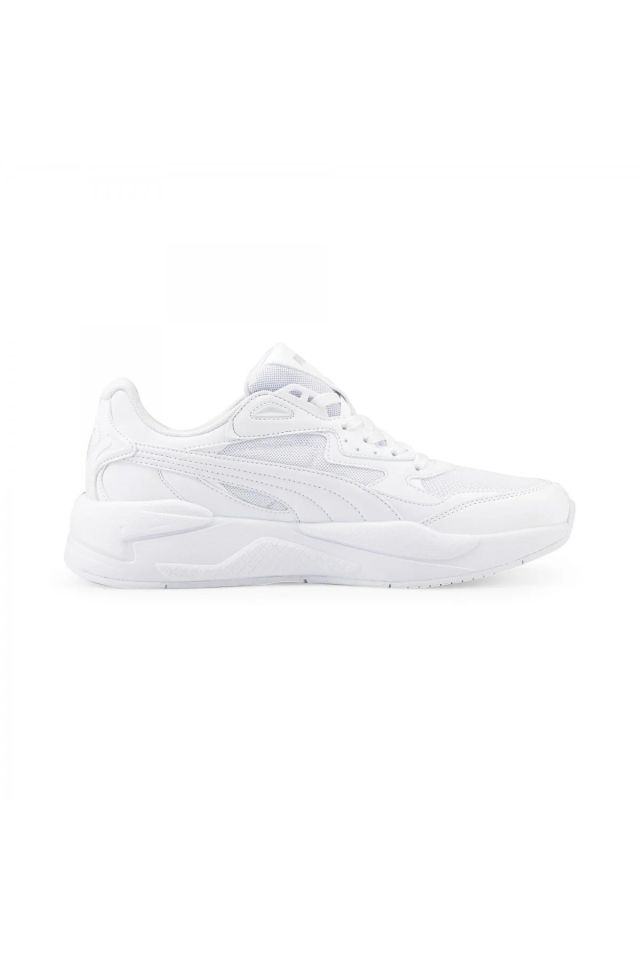 Puma X-Ray Speed Puma-White Gray Violet Erkek Günlük Spor Ayakkabı Beyaz 38463802 44.5