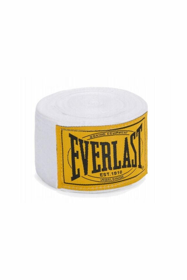 Everlast 870920-70 1910 Hand Wraps 180'' Profesyonel Boks Bandaj Beyaz