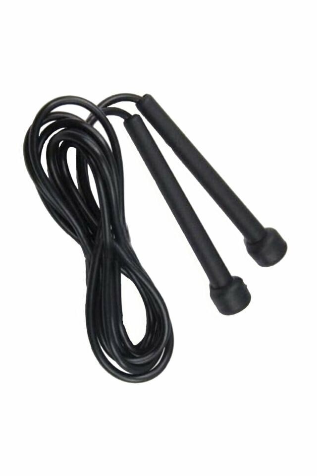 Shock Man Pvc Antrenman Atlama İpi 3mt Siyah