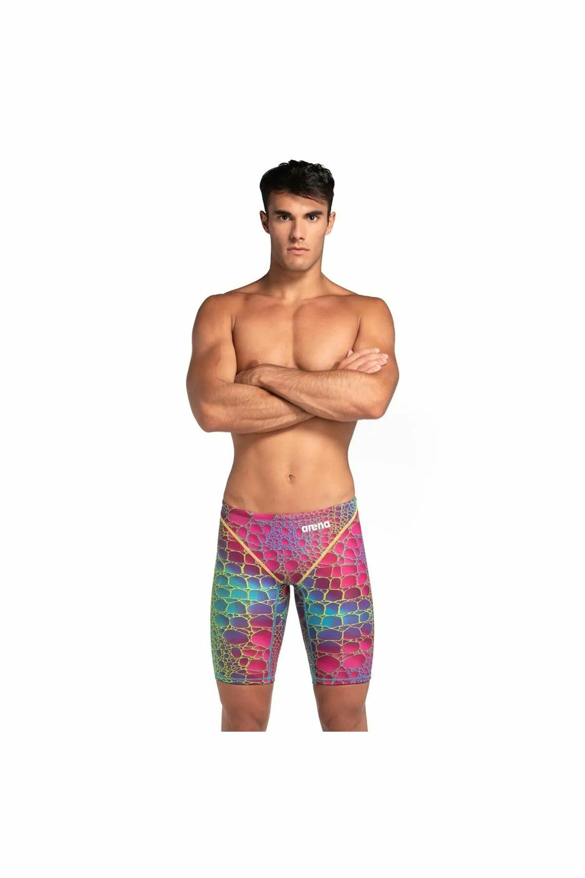 Arena Powerskin St Next Le Jammer Erkek Yüzücü Yarış Mayo Pembe/Turkuaz 006351303 70