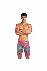 Arena Powerskin St Next Le Jammer Erkek Yüzücü Yarış Mayo Pembe/Turkuaz 006351303 70