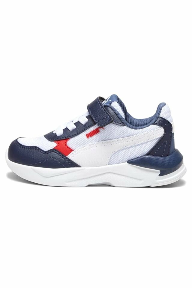 Puma X-Ray Speed Lite AC+ PS Navy-White-Red-Inky Blue Renkli Çocuk Spor Ayakkabı 38552520