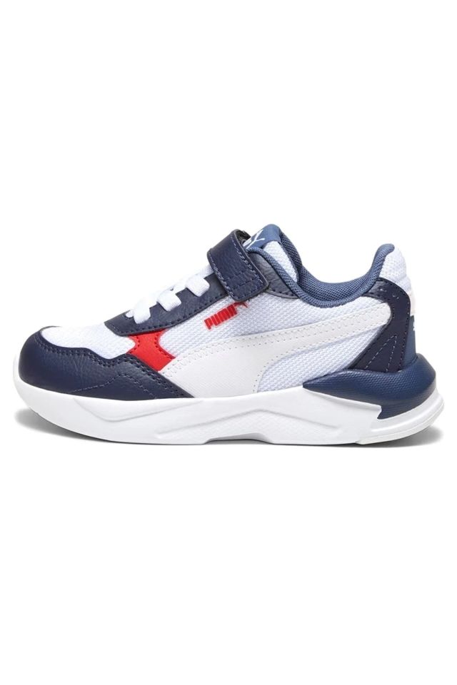 Puma X-Ray Speed Lite AC+ PS Navy-White-Red-Inky Blue Renkli Çocuk Spor Ayakkabı 38552520 28