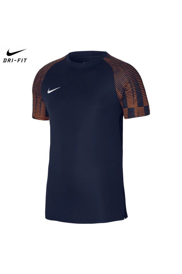 Nike Dri-Fit Academy Jersey Ss Erkek Futbol Forma Tişört Lacivert DH8031-411