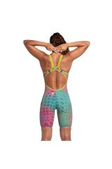Arena Women Powerskin Carbon Air2 Le Ob Bayan Karbon Yarış Mayosu Renkli̇ 006341303 34