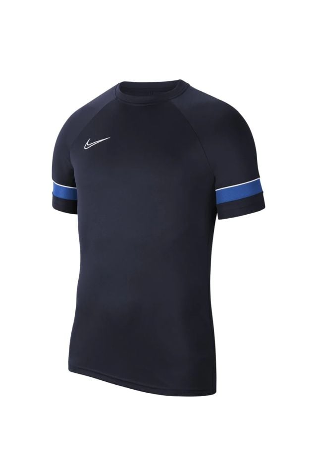 Nike Dri-Fit Academy 21 Top Ss Erkek Futbol Forma Tişört Lacivert CW6101-453