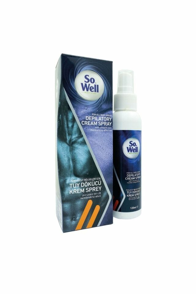 So Well Depilatory Spray Cream Tüy Dökücü Sprey Krem 120g