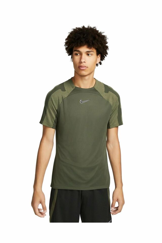 Nike Dri-Fit Strike Ss Top K Erkek Futbol Forma Tişört Yeşil DH8698-325