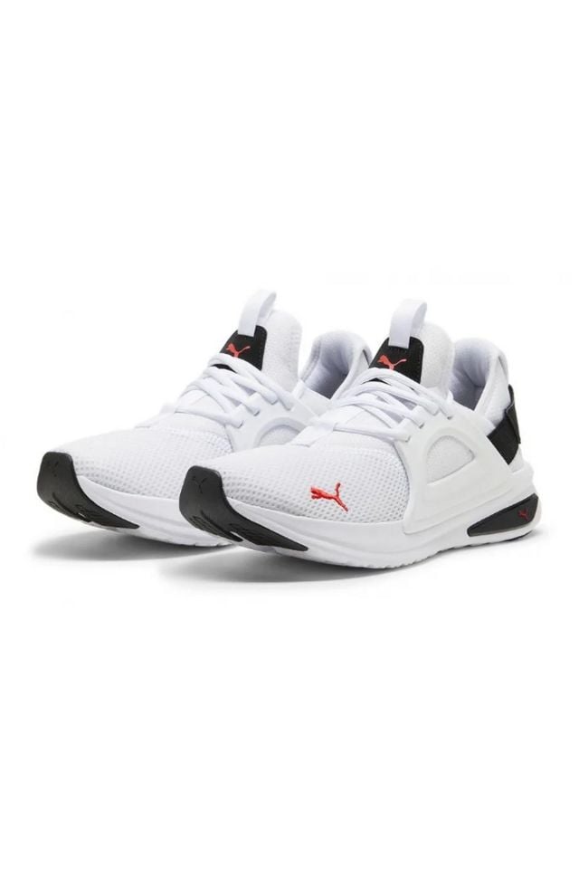 Puma Softride Enzo Evo Puma-White Puma-Black Red Erkek Koşu Ayakkabı Beyaz 37704823 40