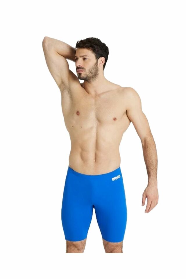 Arena Men's Team Swim Jammer Solid Erkek Yüzücü Mayo Mavi 004770720 80