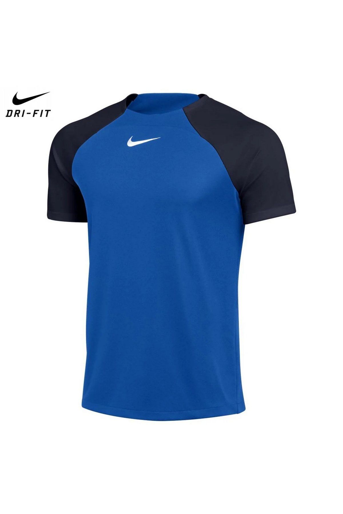 Nike Dri-Fit Academy Ss Top K Erkek Futbol Forma Tişört Mavi/Siyah DH9225-463