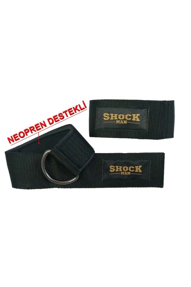 Shock Teaam Ankle Cuff Neopren Ayak Bilek Kayışı Siyah