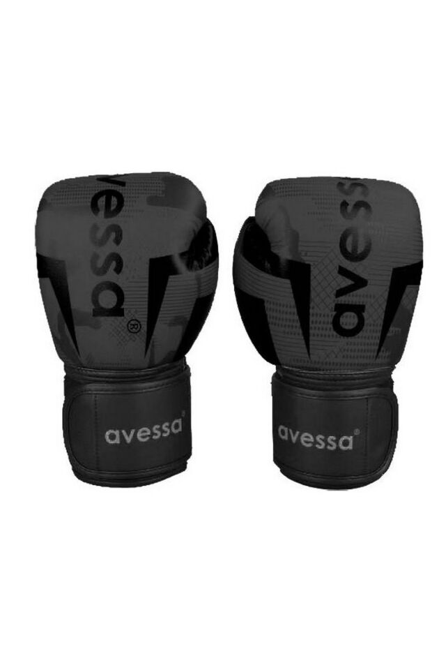 Avessa RING-306 Black Boks Eldiveni Siyah 6 OZ