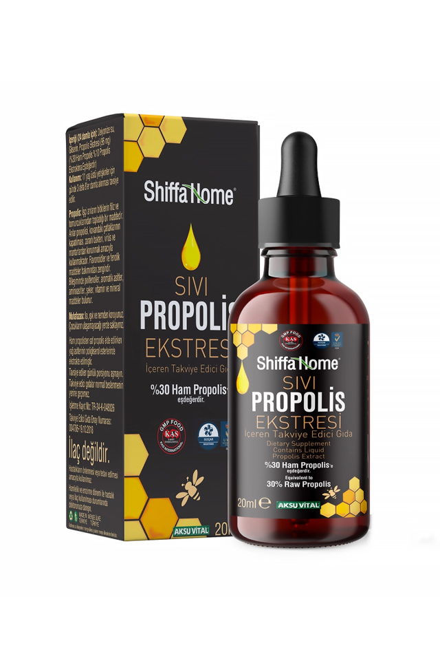 AksuVital Shiffa Home Sıvı Propolis Ekstresi 20ml