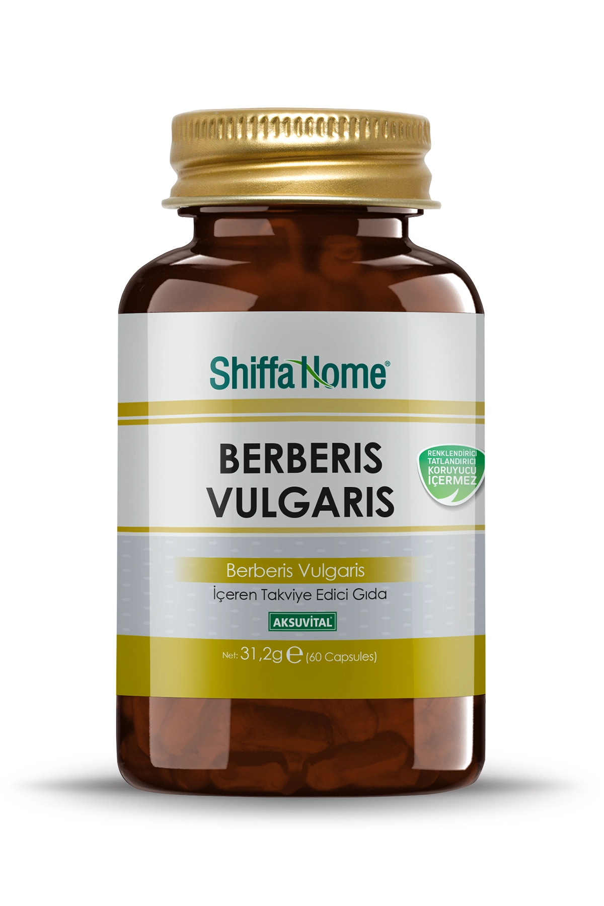 AksuVital Shiffa Home Berberis Vulgaris 60 Bitkisel Kapsül