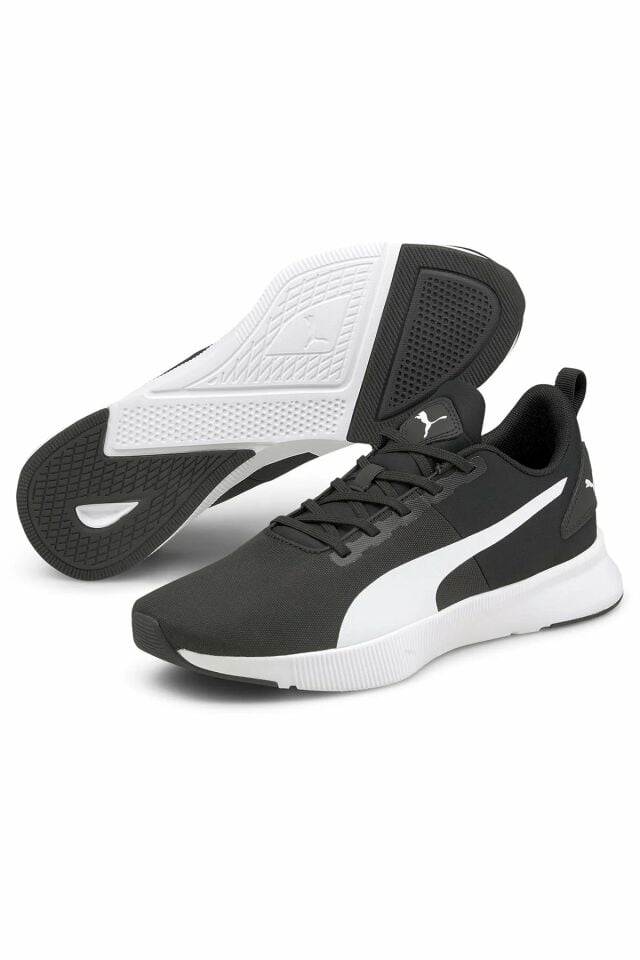 Puma Flyer Runner Mesh Puma-Black Puma-White Erkek Spor Ayakkabı Siyah 19534301