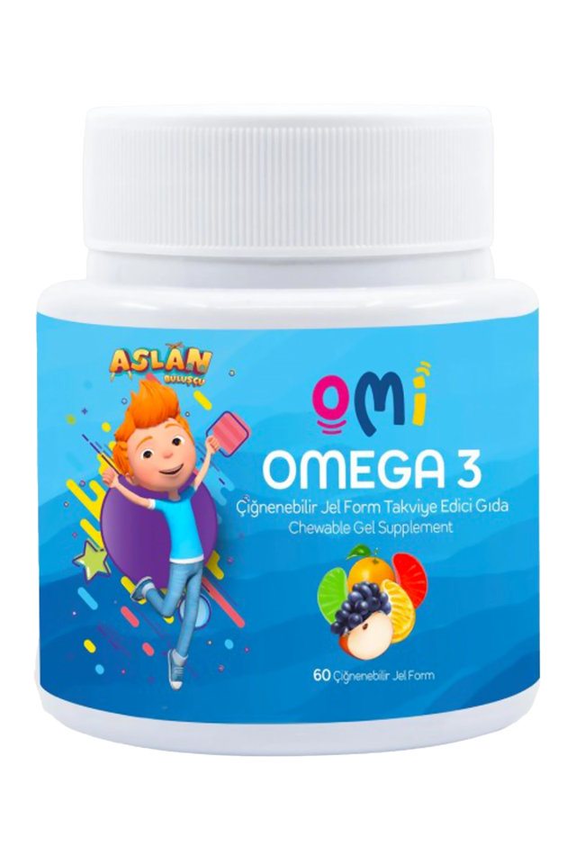 AksuVital OMİ Omega-3 Çocuk 60 Çiğnenebilir Jel Form