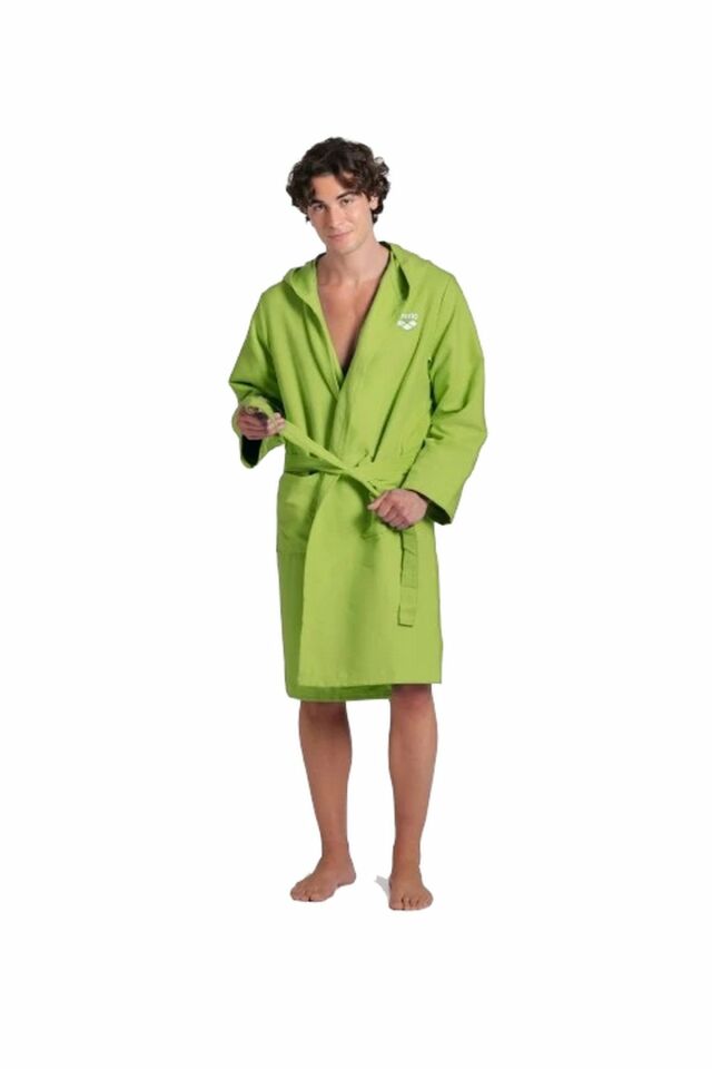 Arena Compact Microfiber Robe Unisex Yüzücü Bornoz Yeşil 009034610 XL