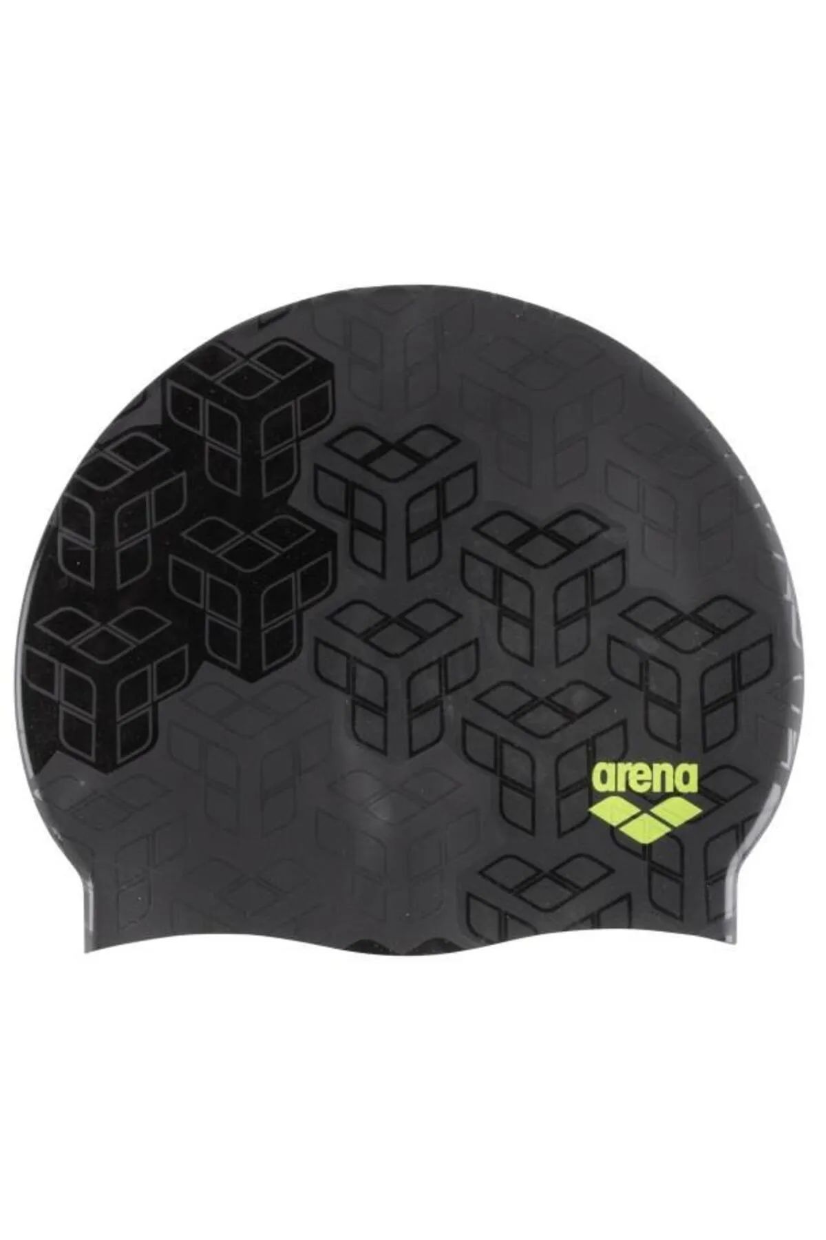 Arena Print 2 Unisex Yüzücü Bone Siyah/Gri Renkli 1E368266