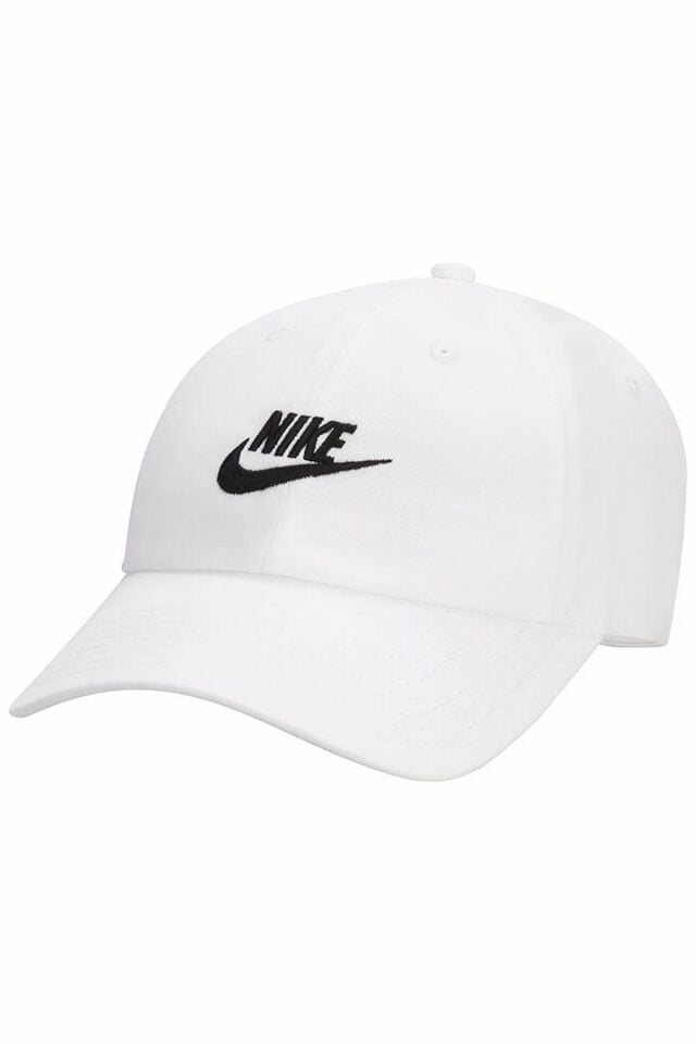 Nike Club Futura Wash Erkek Spor Şapka Beyaz FB5368-100