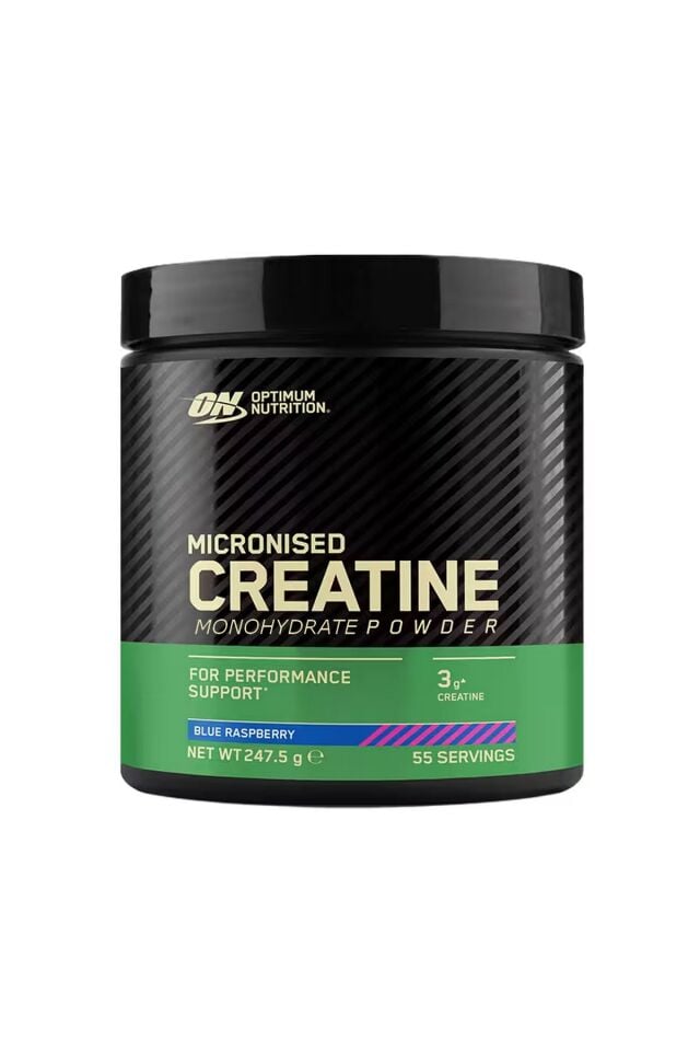 Optimum Nutrition Micronised Creatine Blue Raspberry 247.5g 55 Servis