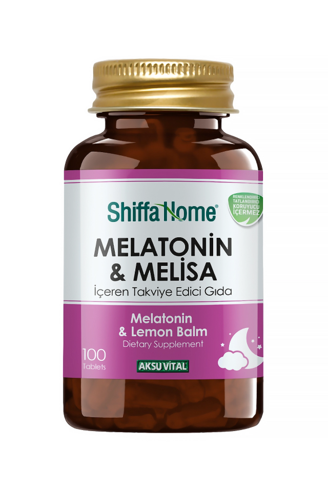 AksuVital Shiffa Home Melatonin & Melisa 100 Tablet (TETT 22.03.2026)