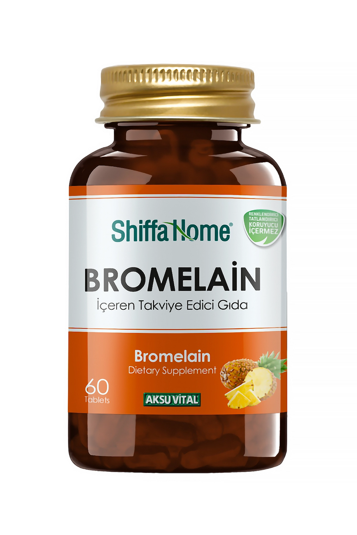 AksuVital Shiffa Home Bromelain 60 Tablet