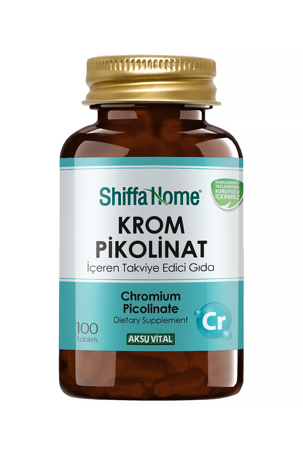 AksuVital Shiffa Home Krom Pikolinat 100 Tablet