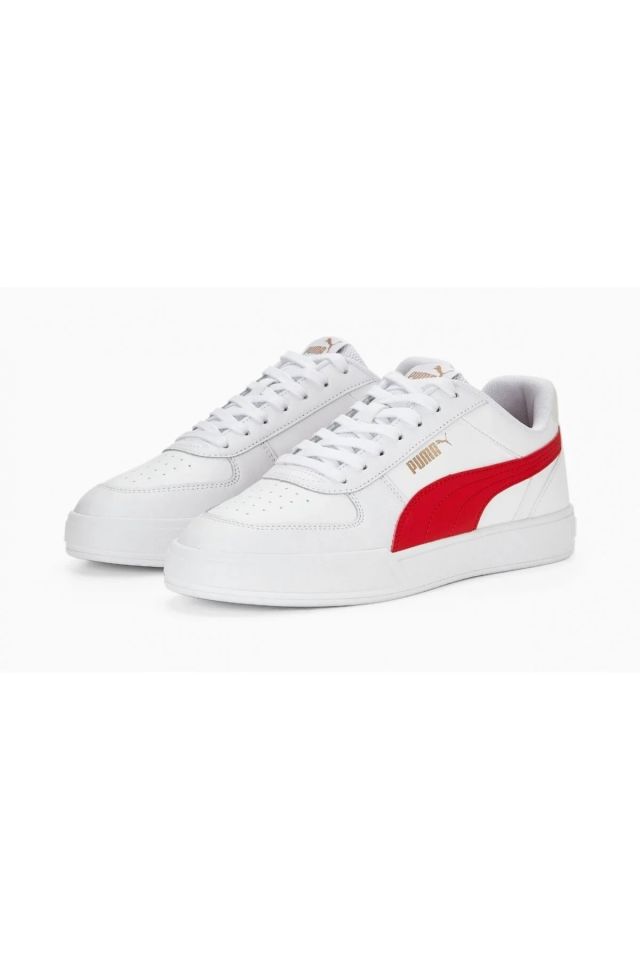 Puma Rickie Puma-White For-All-Time-Red Unisex Sneaker Ayakkabı Beyaz 38760723 38.5