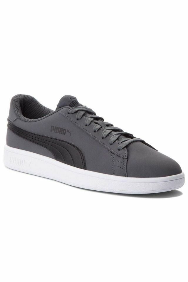 Puma Smash V2 Buck Iron Gate Puma-Black Erkek Günlük Spor Ayakkabı Gri 36516008