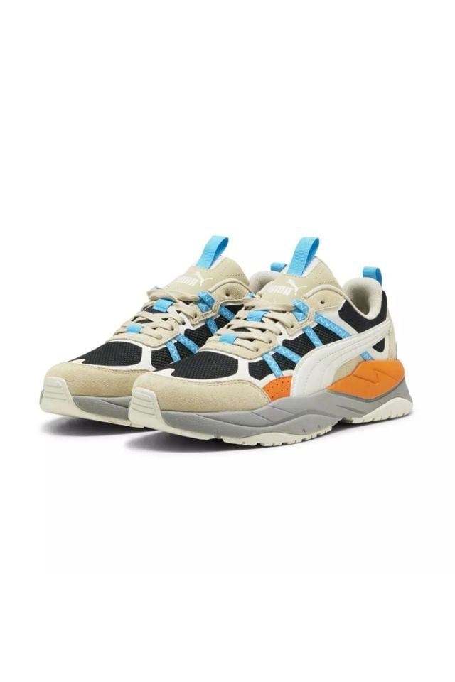 Puma X-Ray Tour Black Vapor-Gray Putty-Blue Erkek Spor Ayakkabı Bej 39231706