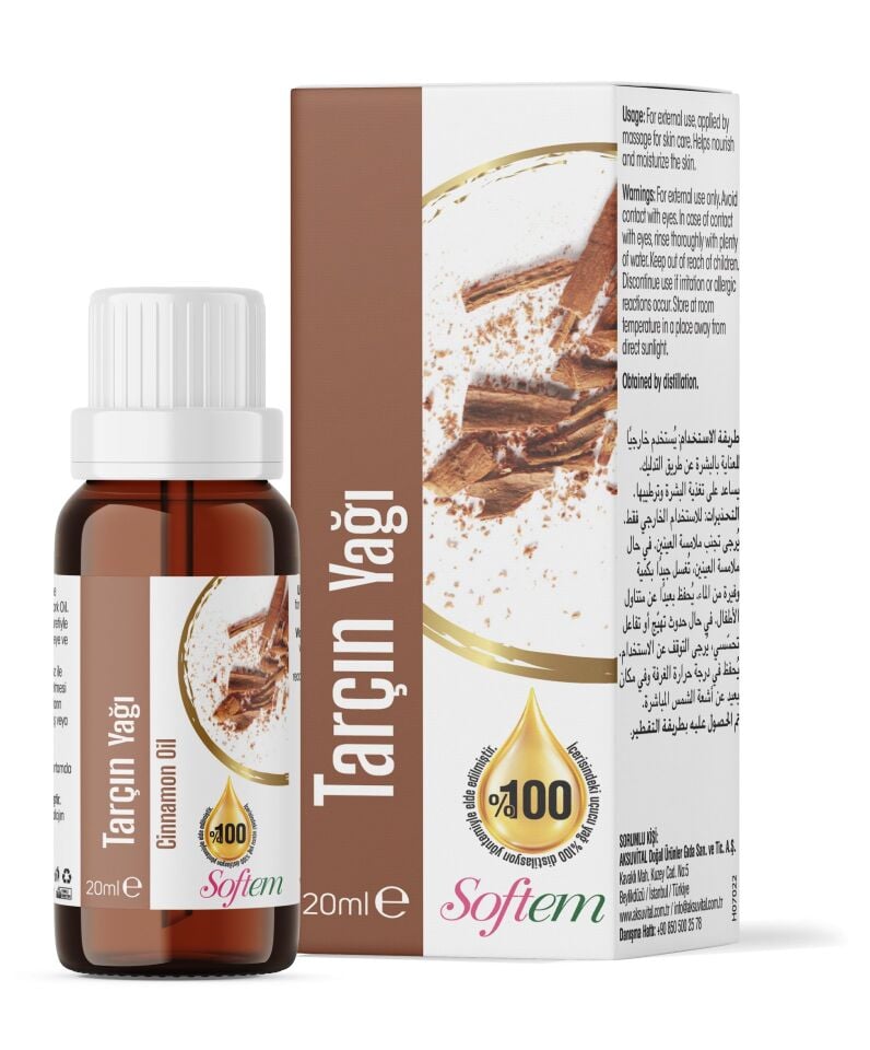AksuVital Softem Tarçın Yağı 20 ml