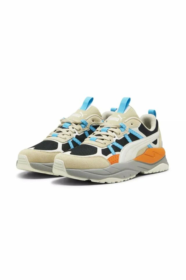 Puma X-Ray Tour Black Vapor-Gray Putty-Blue Erkek Spor Ayakkabı Bej 39231706 41