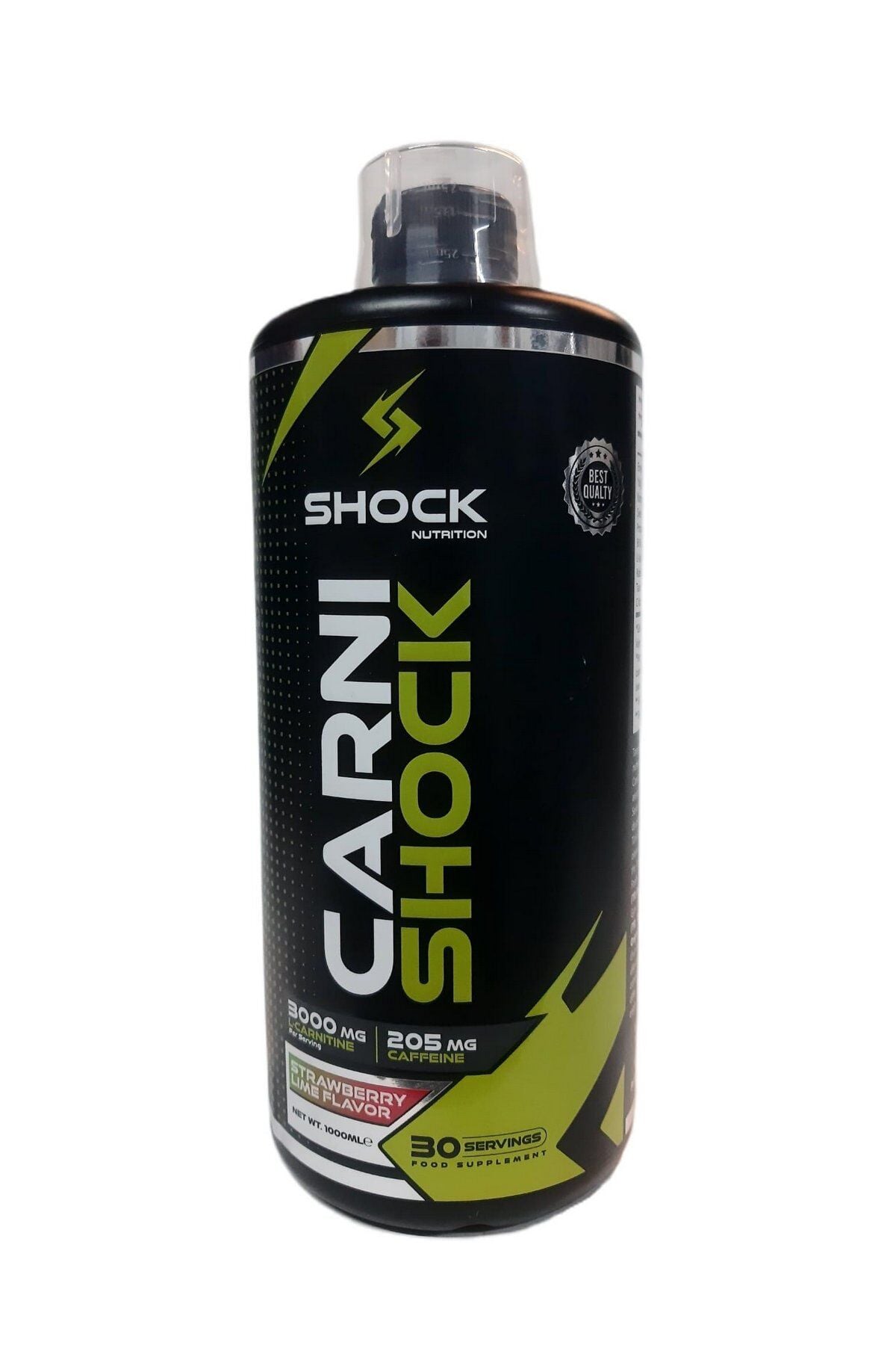 Shock Nutrition Carni Shock L-Carnitine Çilek/Limon Aromalı 1000ml 30 Servis