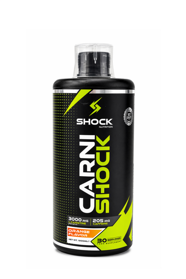 Shock Nutrition Carni Shock L-Carnitine Portakal Aromalı 1000ml 30 Servis