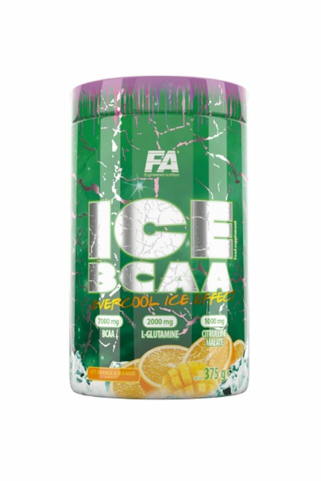 Fa Ice Bcaa + Glutamine + Citrulline Icy Citrus & Peach 375g 60 Servis