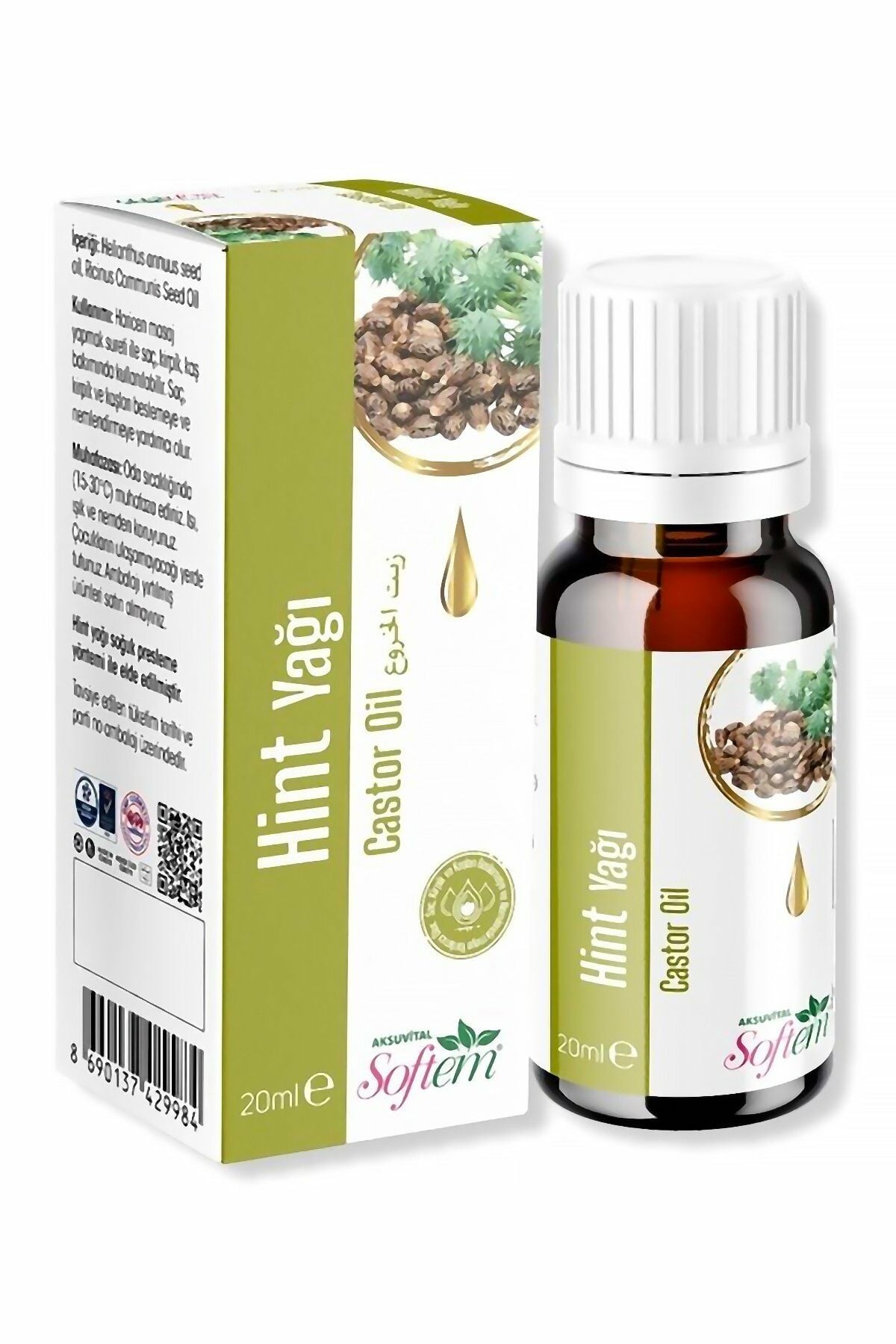 AksuVital Softem Hint Yağı 20ml