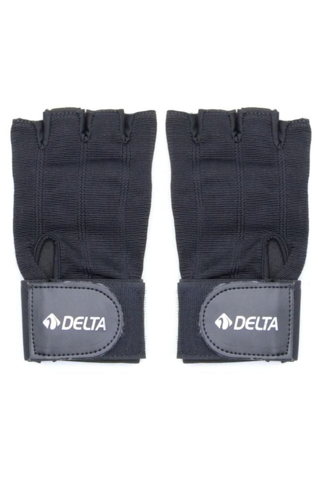 Delta Gees Fitness Eldi̇veni̇ Si̇yah XL