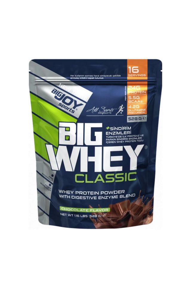 BigJoy BigWhey Classic Doypack Çikolata 528g 16 Servis