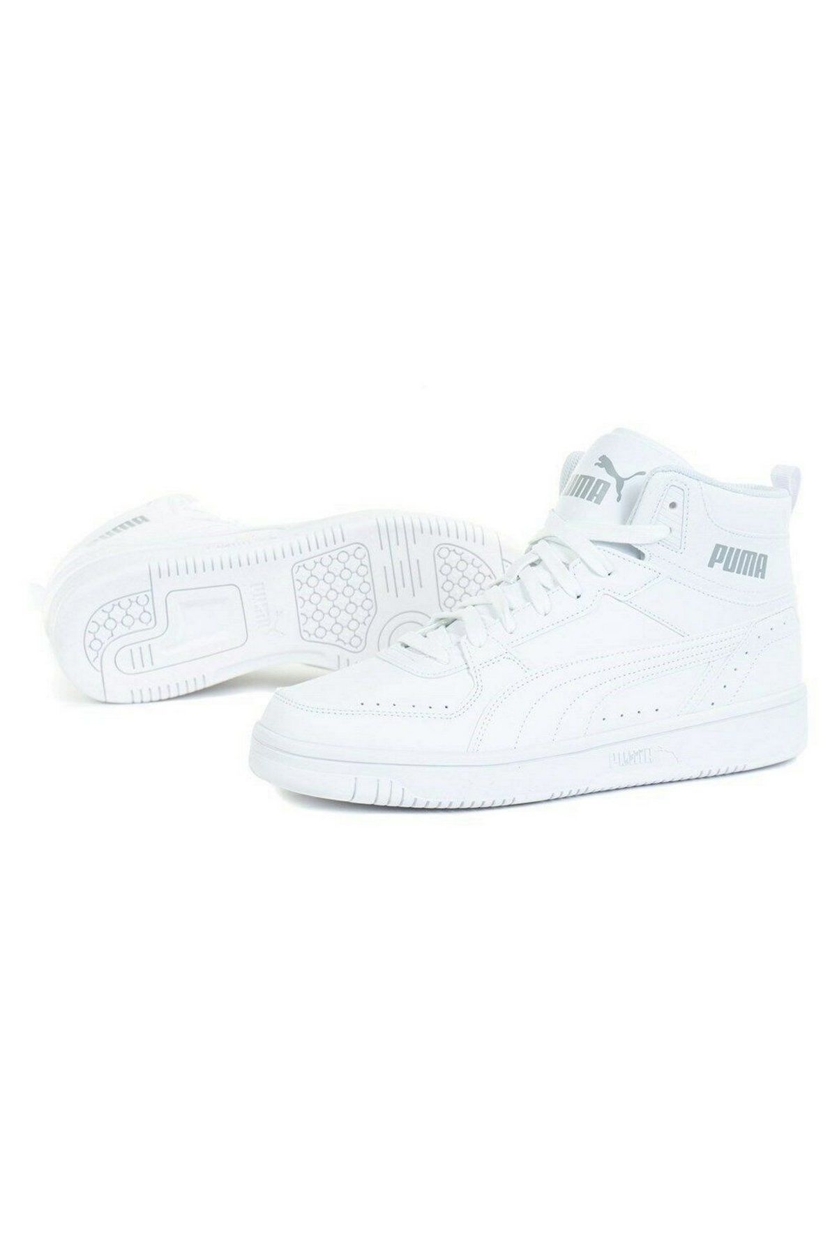 Puma Rebound JOY Puma-White Limestone Bilekli Erkek Spor Ayakkabı Beyaz 37476506 44